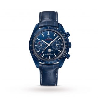 Omega Speedmaster Mens Blue 44.25mm watch