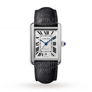 Cartier Tank Solo Mens Silver 42mm watch