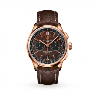 Breitling Premier Mens Brown 42mm watch