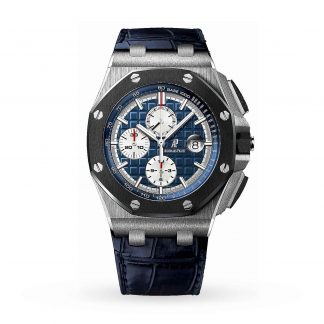 Audemars Piguet Royal Oak Offshore Mens Blue 44mm watch