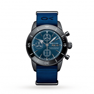Breitling Outerknown Mens Blue 44mm watch