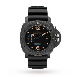 Panerai Submersible Mens Black 47mm watch